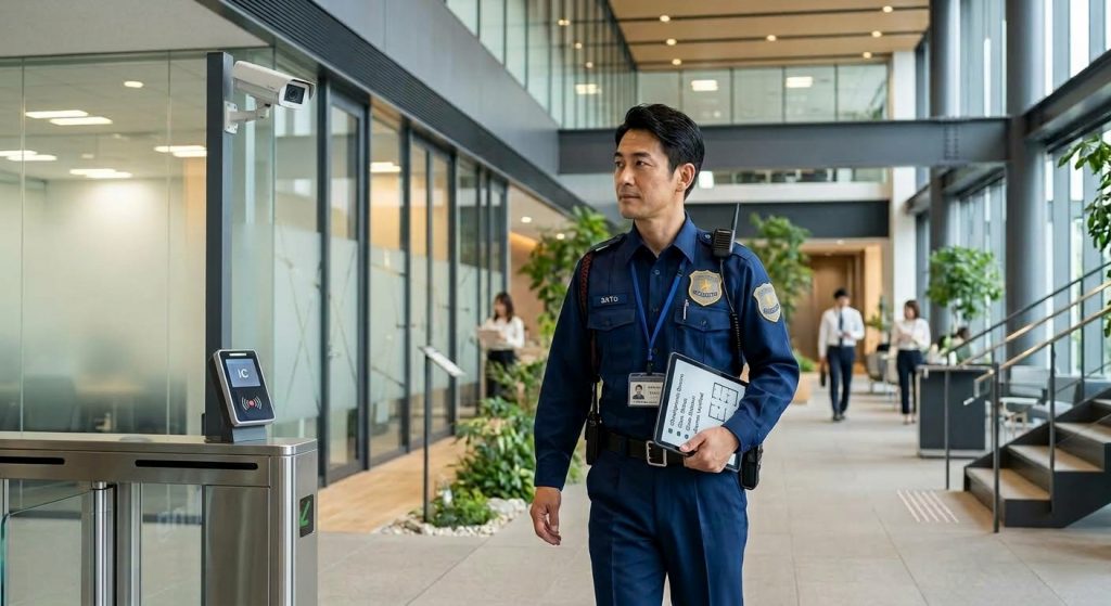 常駐・巡回・機械警備 ～施設の安全を支える警備の仕組みとプロの仕事～