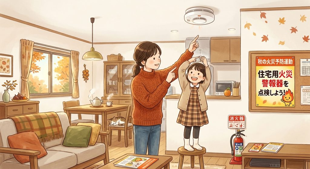 「火の確認」で冬を安心して迎える！秋の火災予防運動に合わせて見直したい住まいの備え